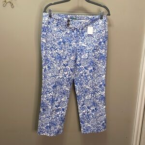 Lily Pulitzer Palm Beach Fit Floral pants Sz 6
